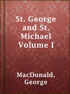 cover image of St. George and St. Michael Volume I